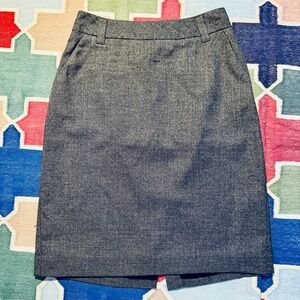 Banana Republic Gray Pencil Skirt